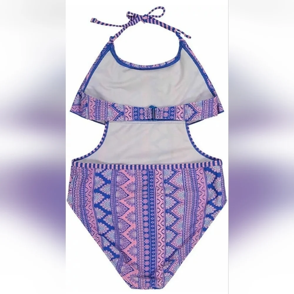 GIRLS TOMMY BAHAMA 1 PIECE SWIMSUIT SIZE 4T